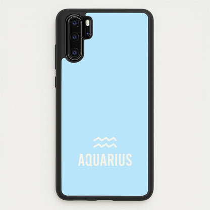 Aquarius Pastel Zodiac Huawei P30 Pro Case
