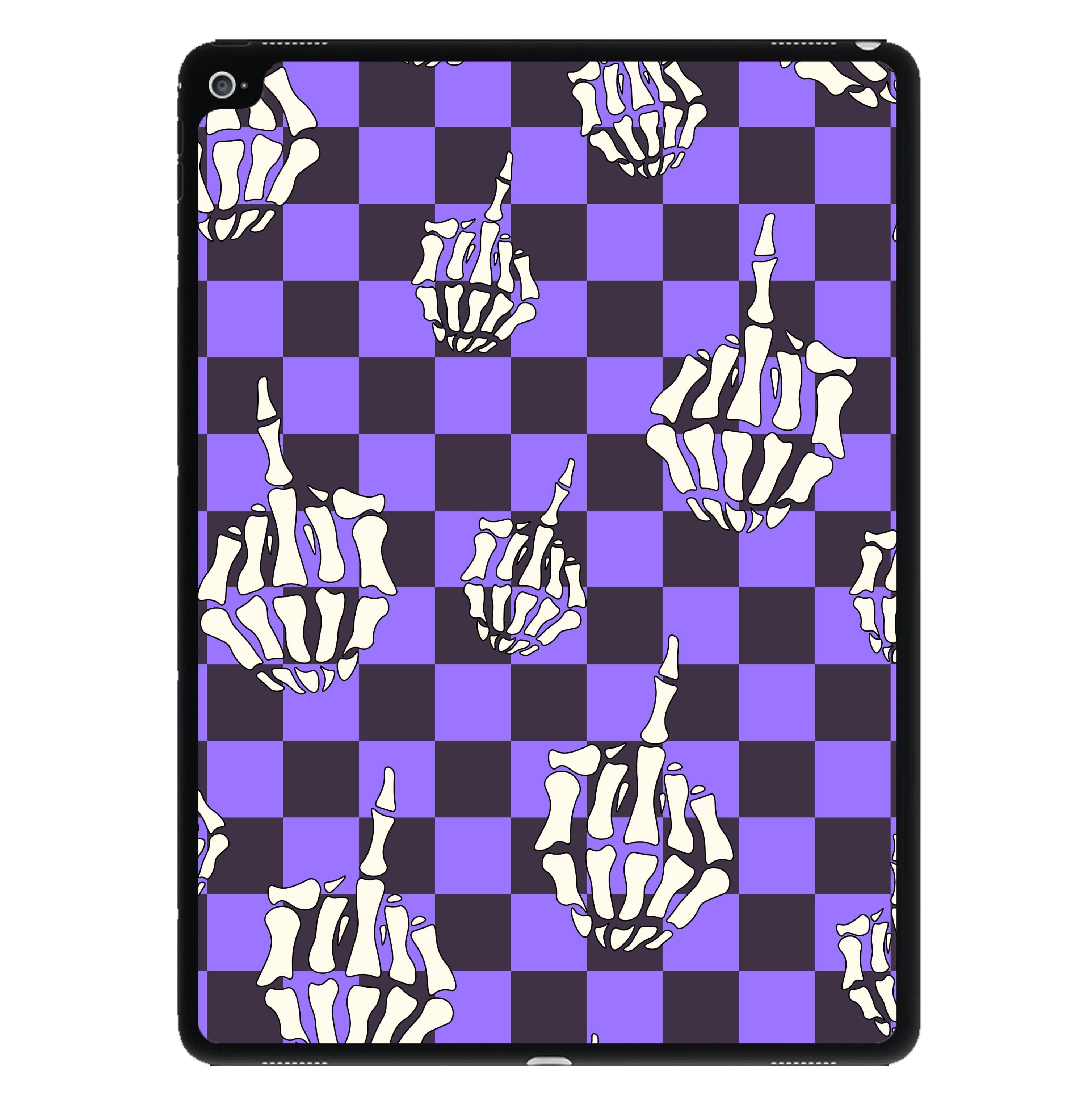 Purple Middle Finger iPad Case