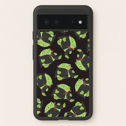 Vampire Frog Pattern  - Halloween Google Pixel 6 Case