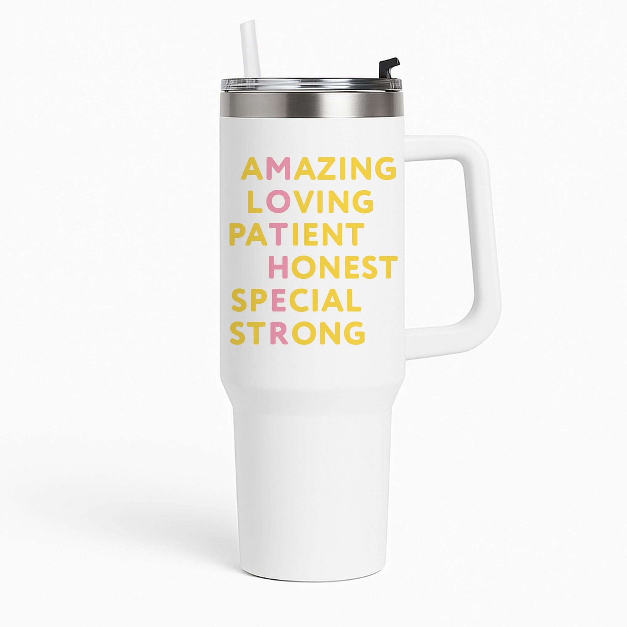 Mother Anagram Tumbler