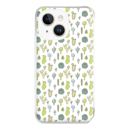 Cactus Pattern Phone Case