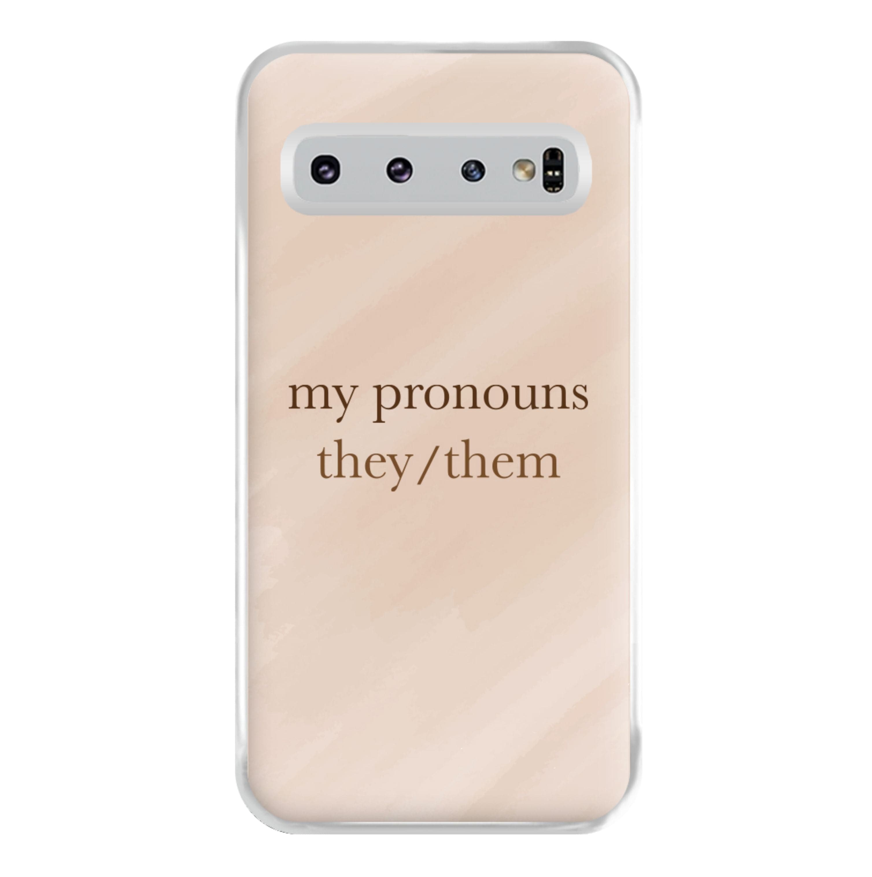 They & Them - Pronouns Phone Case