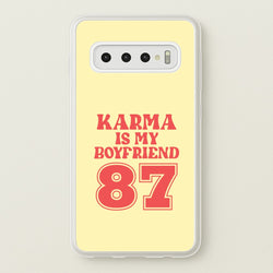Karma Is My Boyfriend Galaxy S10 Plus Case