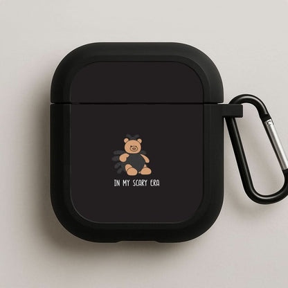 In My Scary Era Bear - Halloween Black AirPods Case