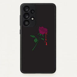 Dark Pink Rose Galaxy A53 Case