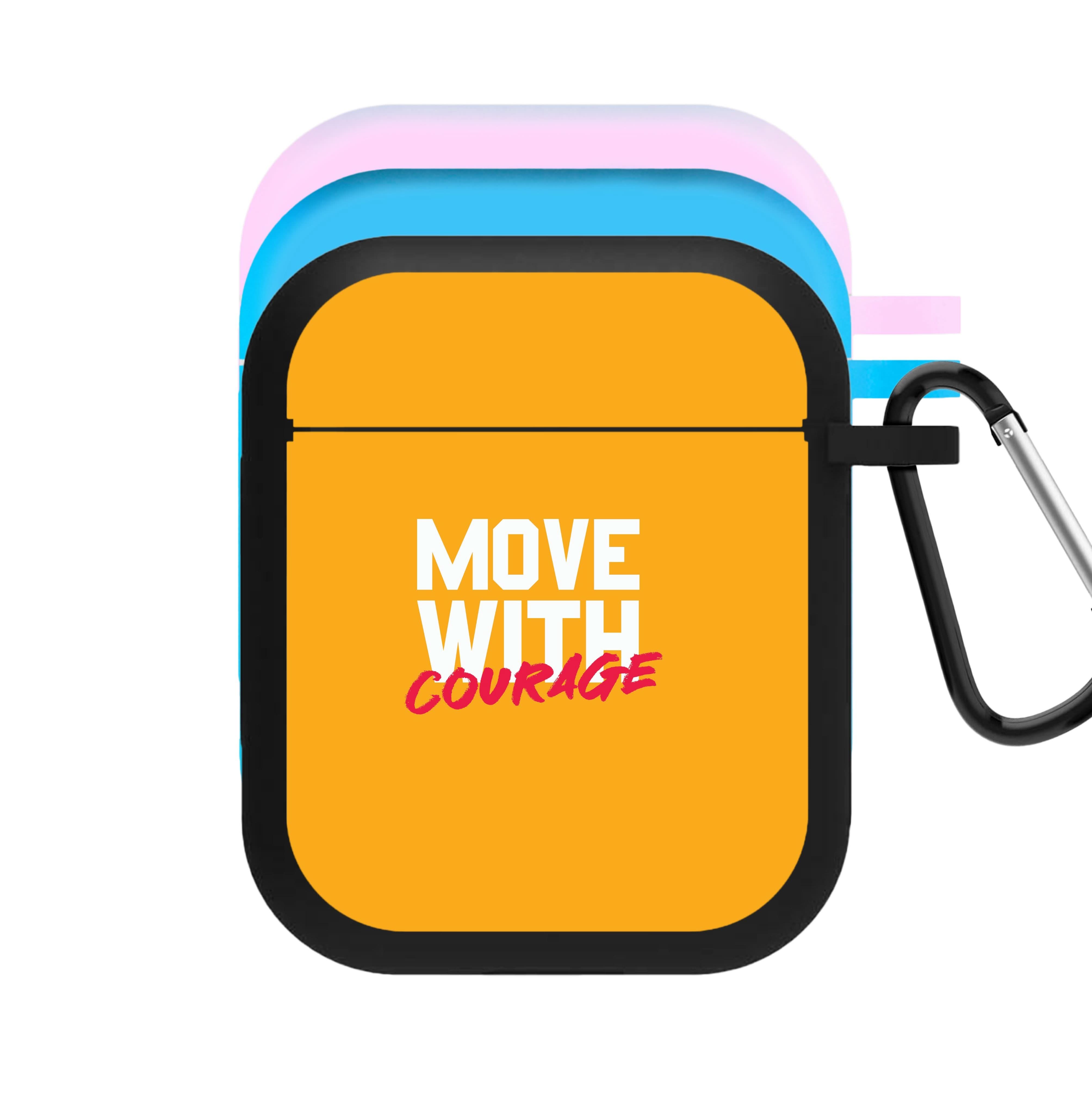 Move With Courage AirPods Case