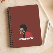 Starboy Singer Title Notebook 3
