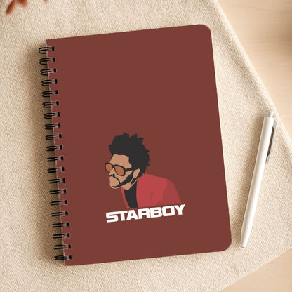 Starboy Singer Title Notepad