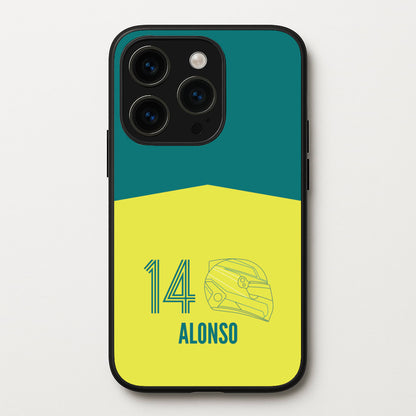 Alonso Helmet 2026 iPhone 15 Pro Max Case