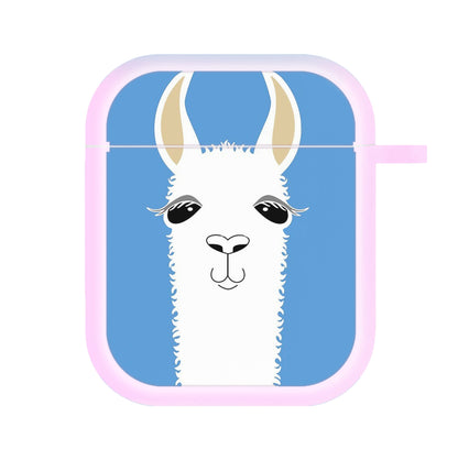 Llama Portrait AirPods Case