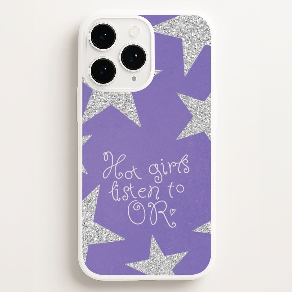 Hot Girls Listen To OR Phone Case for Apple iPhone, Samsung Galaxy, Huawei and Google Pixel