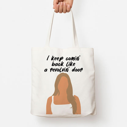 Revolving Door Tote Bag