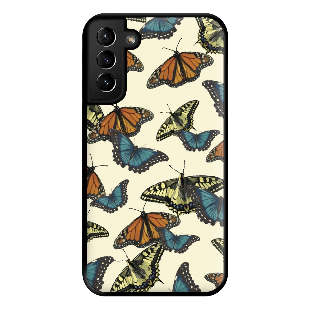 Butterfly Assortment Pattern Galaxy S21 Plus Case