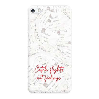 Catch Flights Not Feelings Collage iPhone 5 / 5s / SE 2016 Case