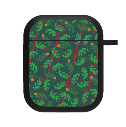 Mistletoe Pattern AirPods Case