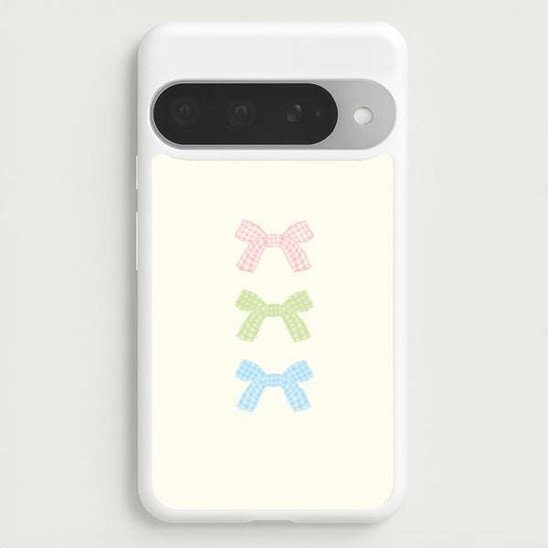 Gingham Tiered Ties Google Pixel 10 Pro XL Case