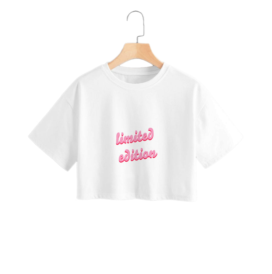 Limited Edition Quote - Sassy Quotes Crop Top