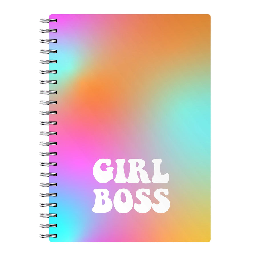 Girl Boss - Aesthetic Quote Notebook