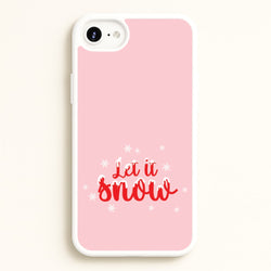 Let It Snow Snowflakes iPhone 6 / 7 / 8 / SE Case