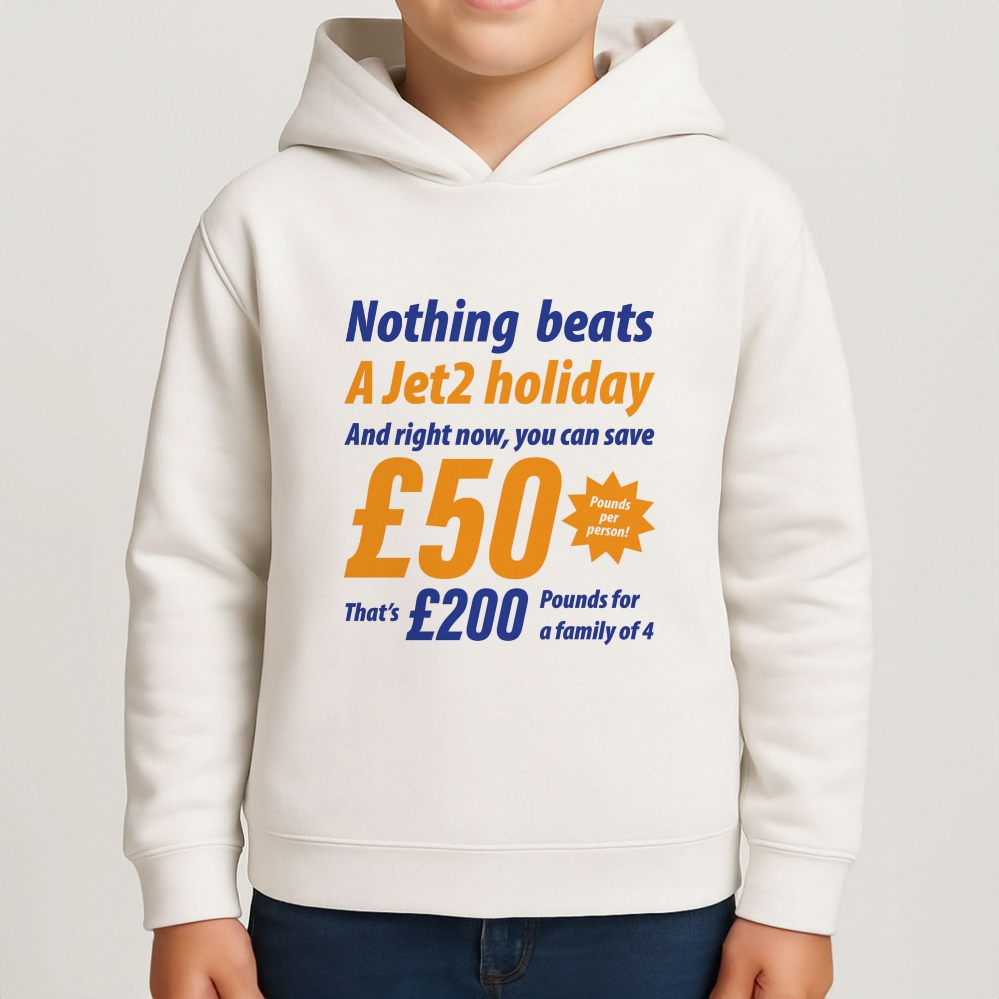 Nothing Beats A Jet Holiday Boys Hoodie