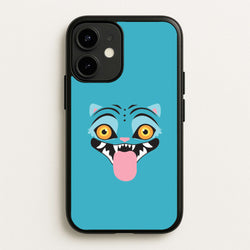 Demon Cat Face iPhone 12 Mini Case