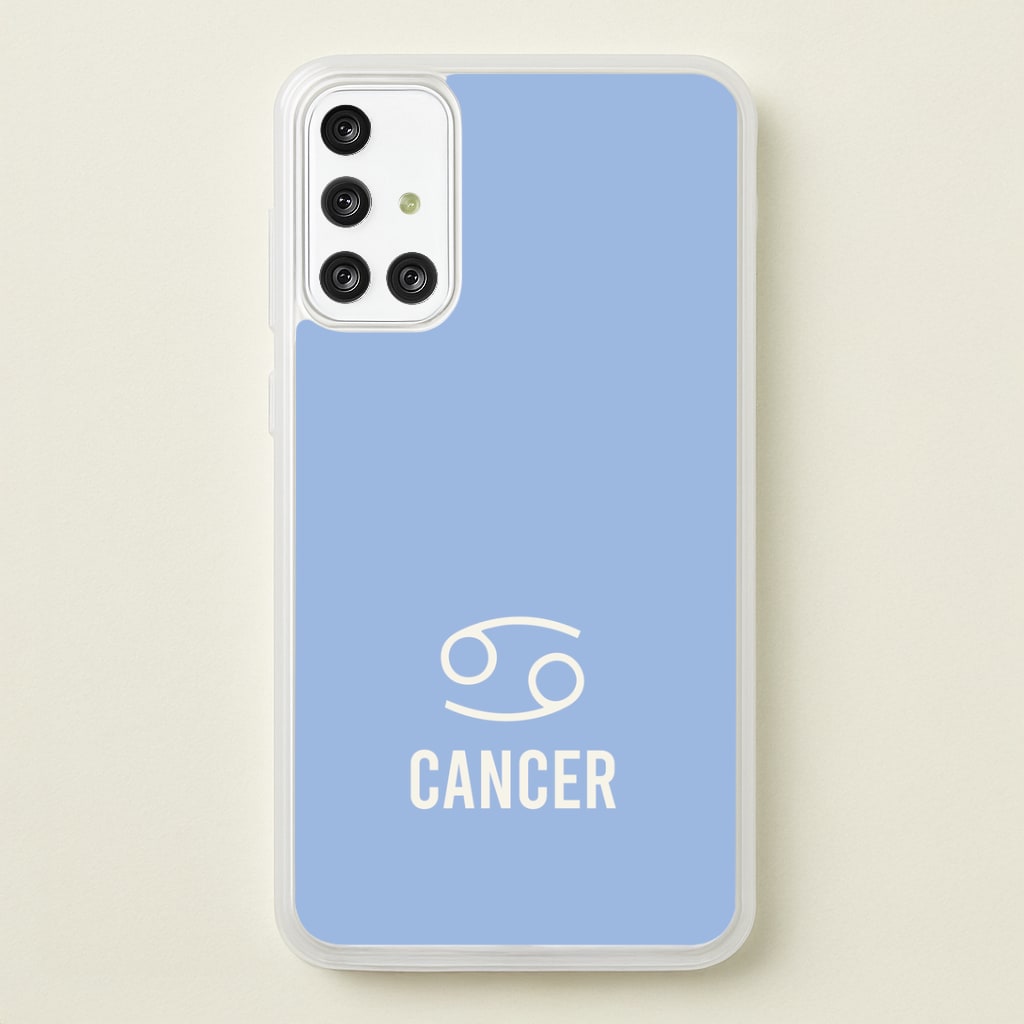 Cancer Pastel Zodiac Galaxy A71 Case