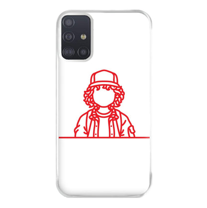 Dustin Outline Phone Case