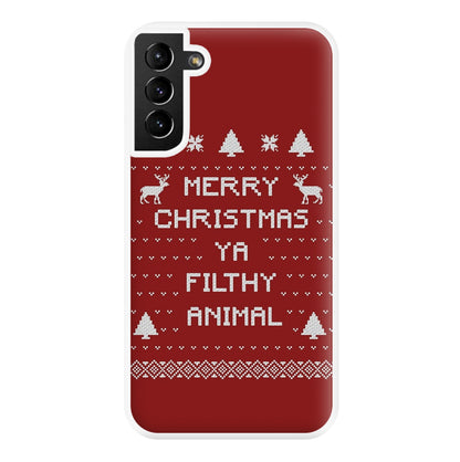 Merry Christmas Ya Filthy Animal Phone Case