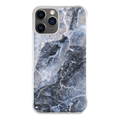 Grey and White Marble Phone Case