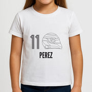 Perez Helmet 2026 Kids T-Shirt 3