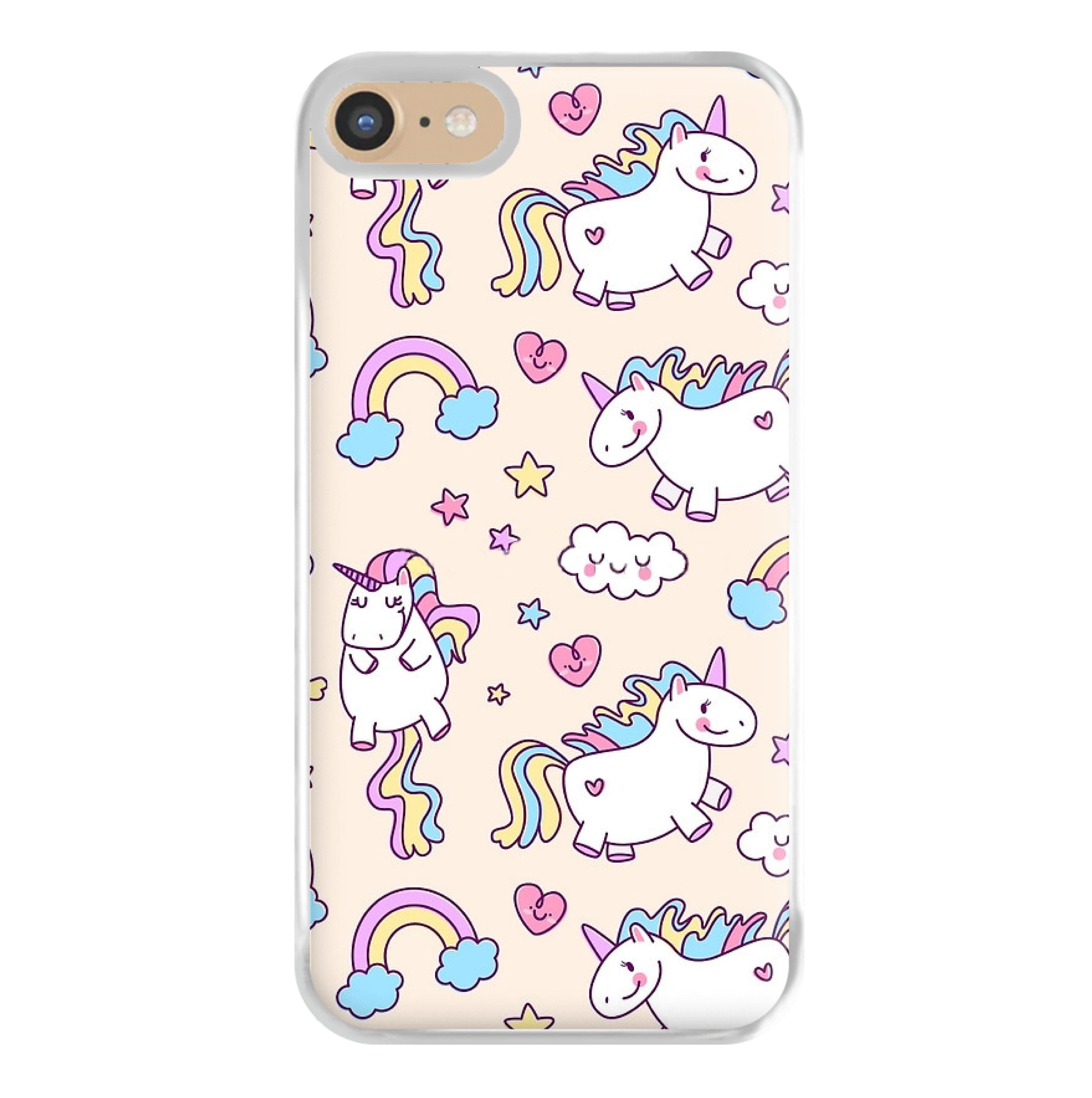 Cute Unicorn Pattern Phone Case