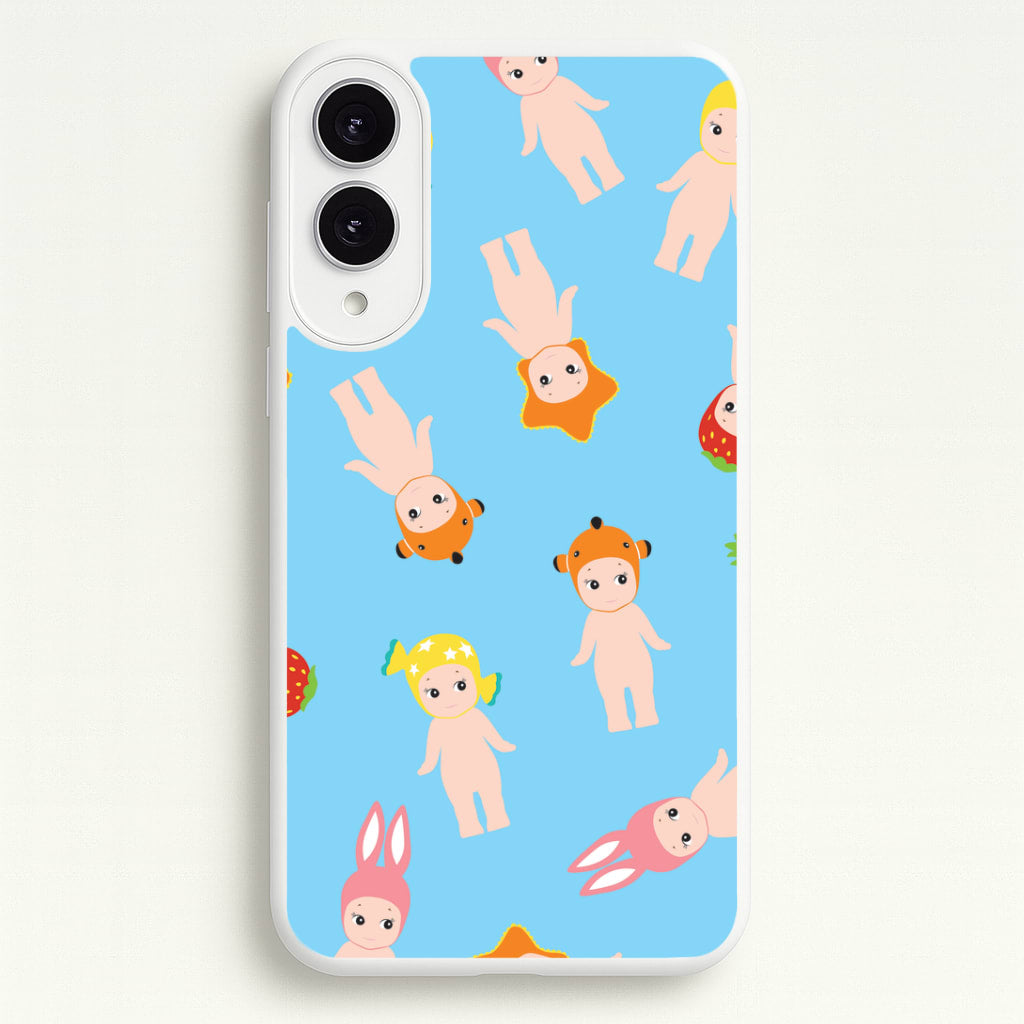 Angels Pattern Galaxy S25 Edge Case