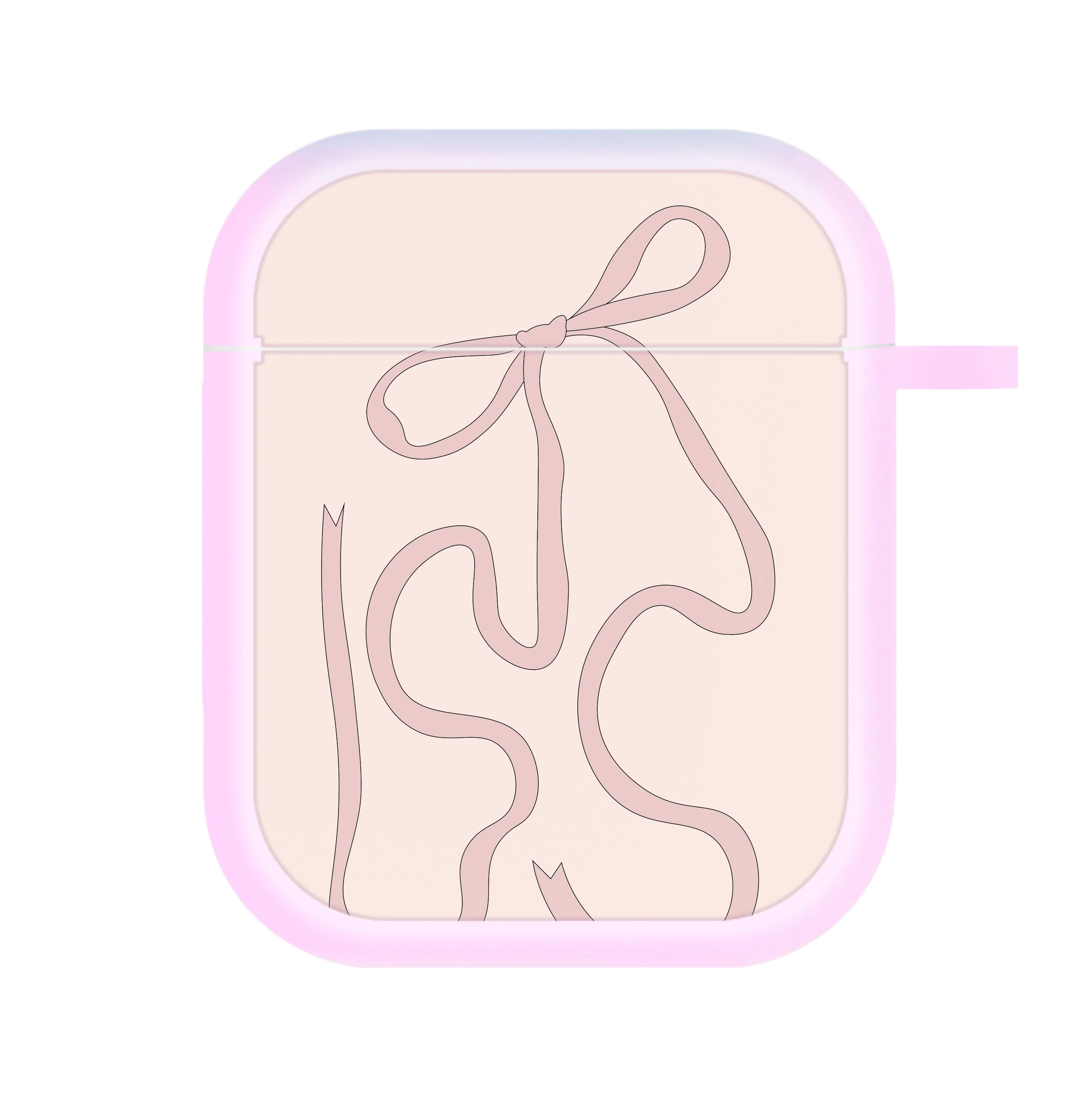 Pink Ribbon AirPods Case