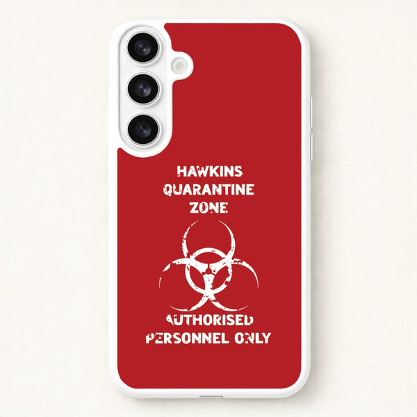 Hawkins Quarantine Zone Galaxy S26 Case