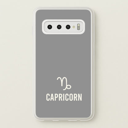 Capricorn Pastel Zodiac Galaxy S10 Case