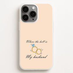 WTHIMH Cartoon Rings iPhone 16 Pro Case