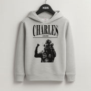 Charles Red And Gold Kids Hoodie 2