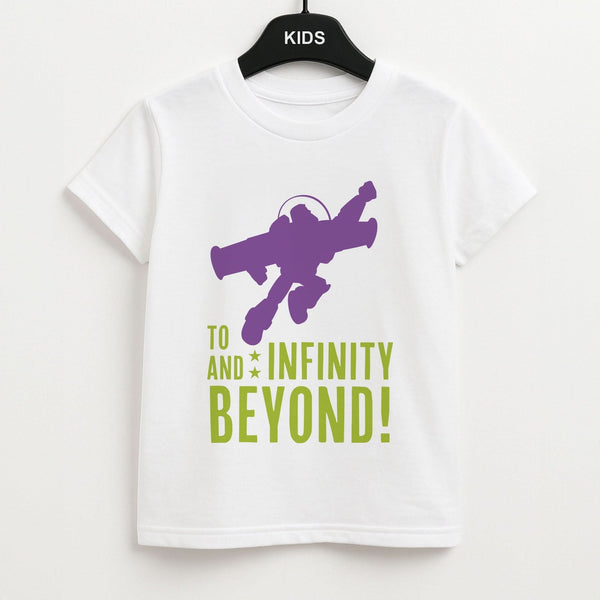 Infinity And Beyond Kids Unisex T-Shirt