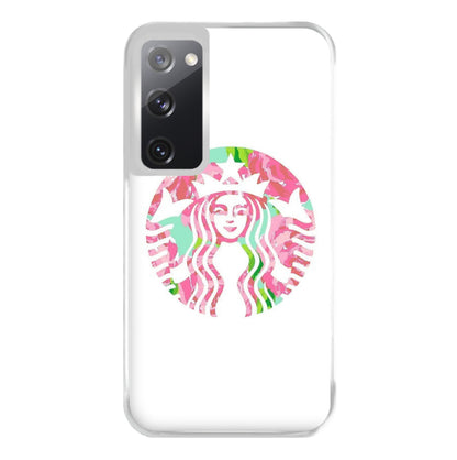 Pink Coffee Logo Phone Case