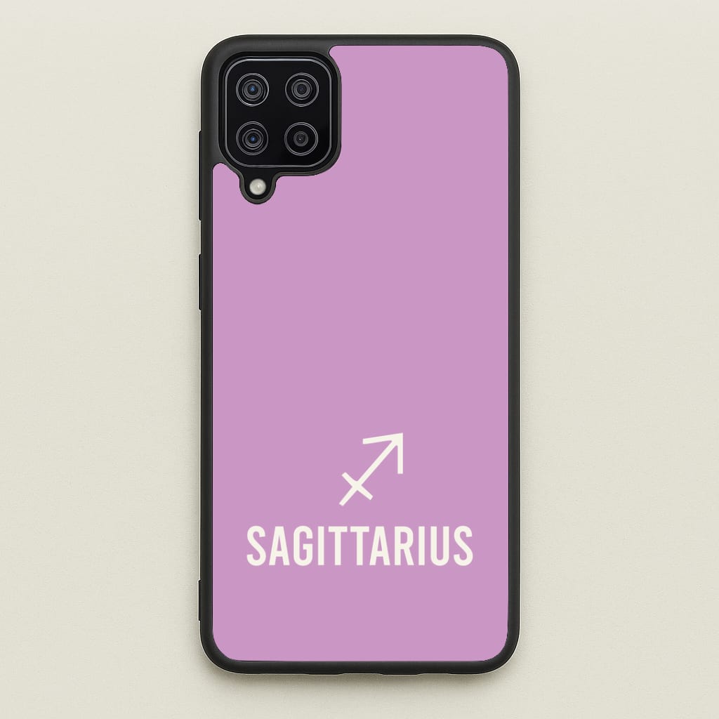 Sagittarius Pastel Zodiac Galaxy A12 Case