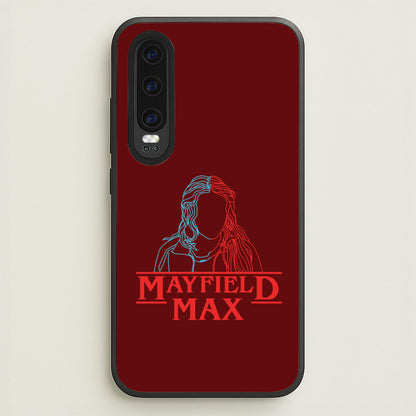 Blue And Red Max Huawei P30 Case