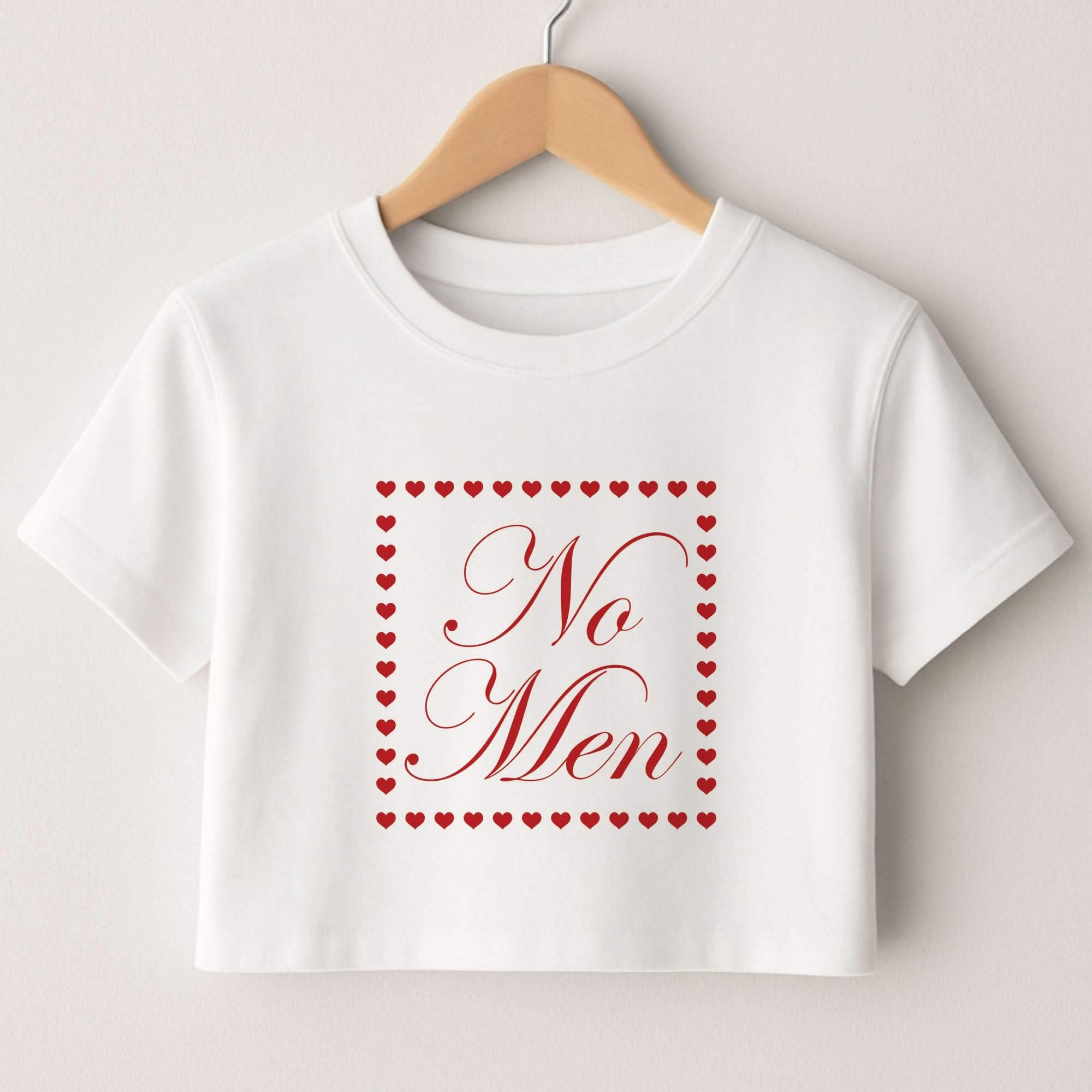 No Men Crop top