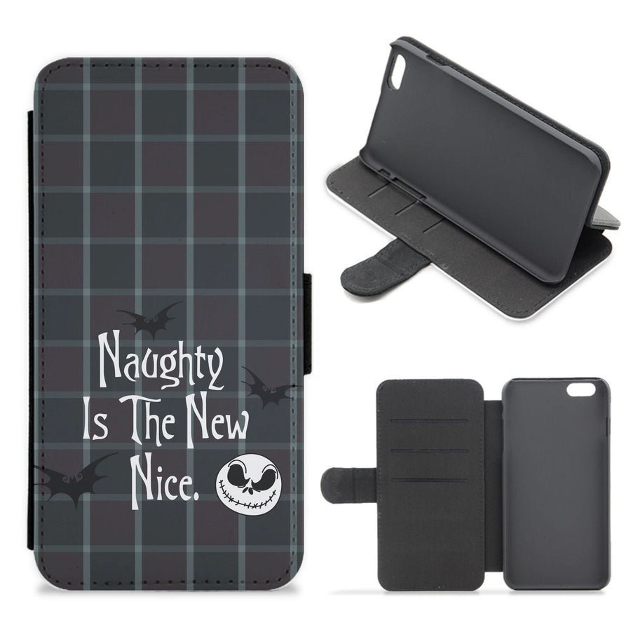 Naughty Is The New Nice Flip / Wallet Phone Case