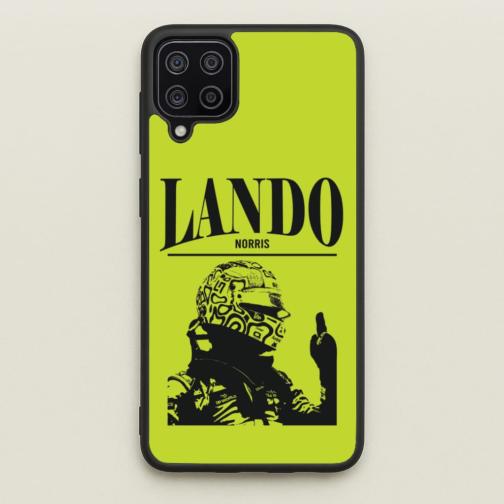 Lando Black And Green  Galaxy A12 Case