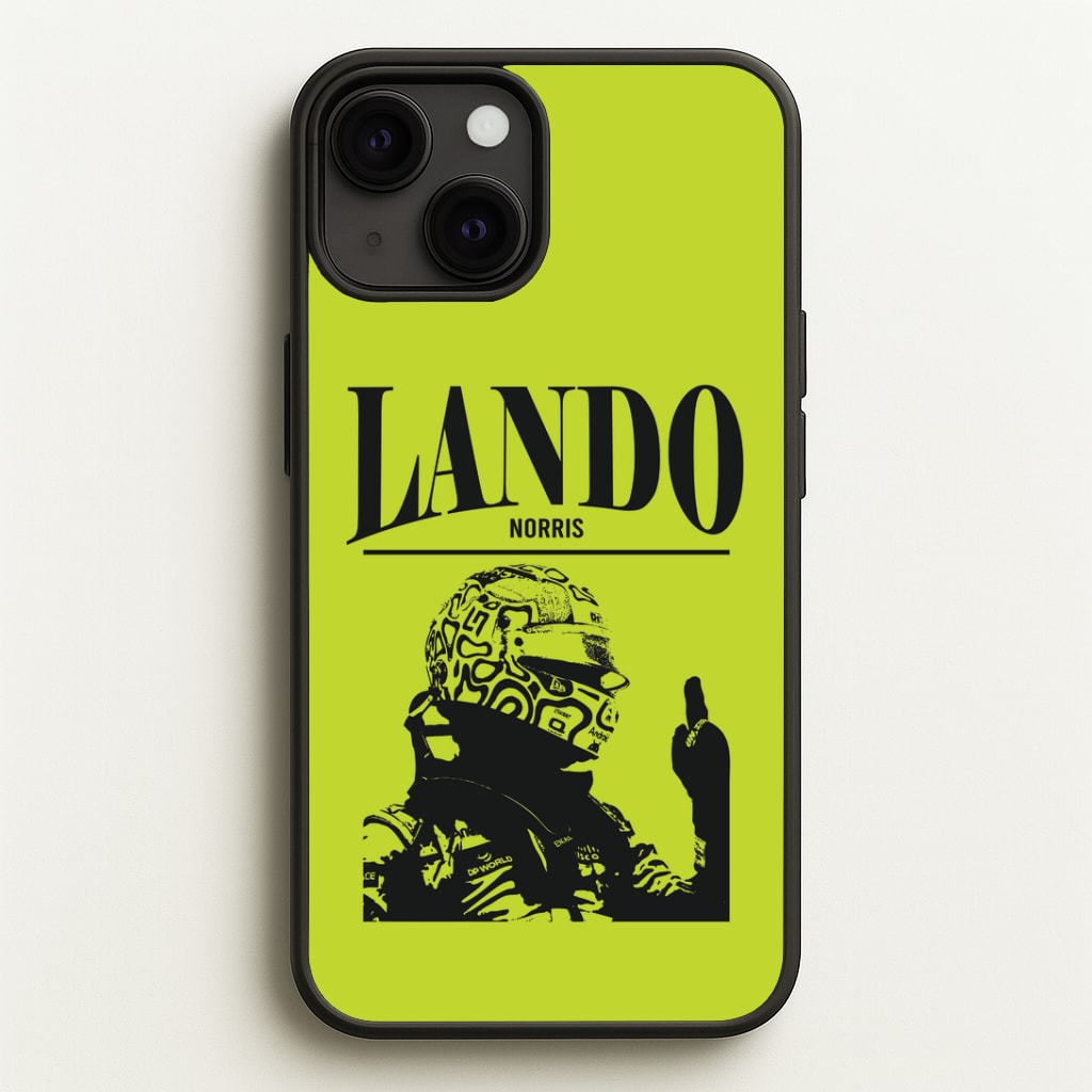 Lando Black And Green  iPhone 13 Case