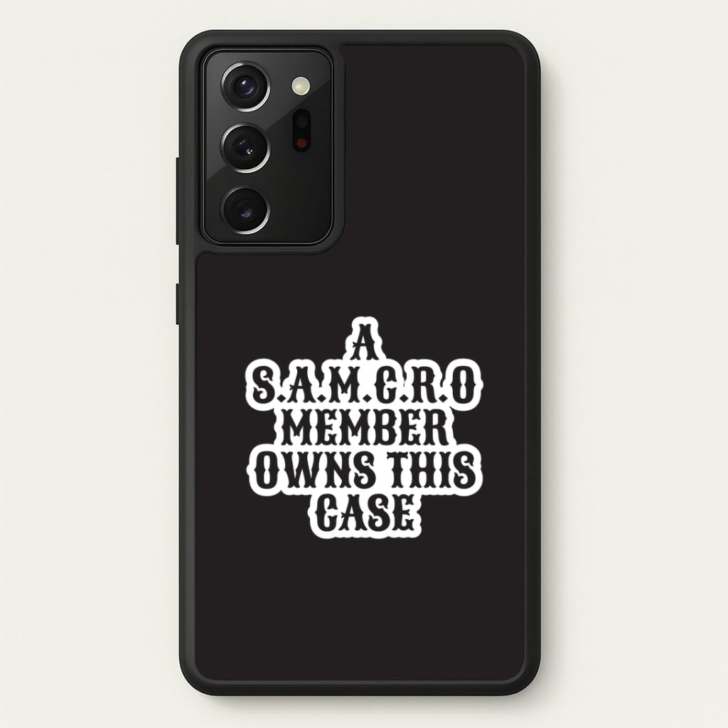 SAMCRO Member Galaxy Note 20 Ultra Case