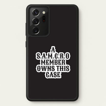 SAMCRO Member Galaxy Note 20 Ultra Case