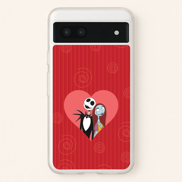 J And S Heart Google Pixel 7a Case