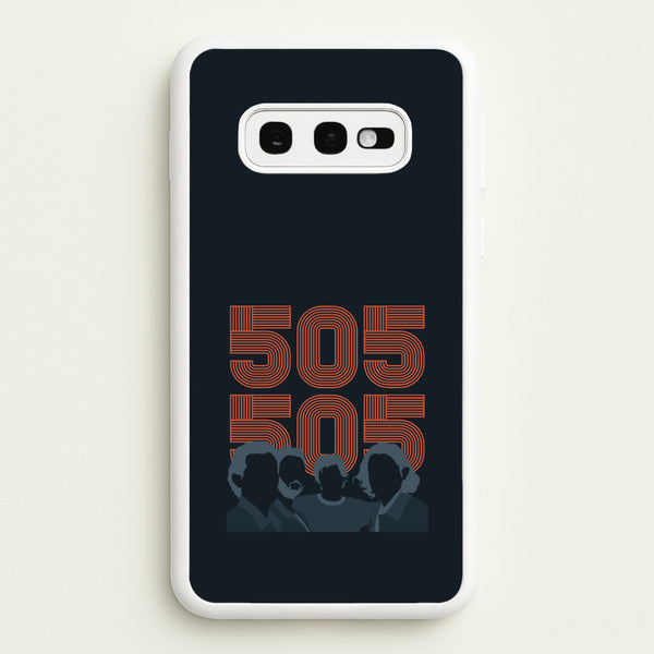 505 Band Members Dark Galaxy S10e Case