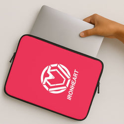Metal Heart Symbol MacBook Cover